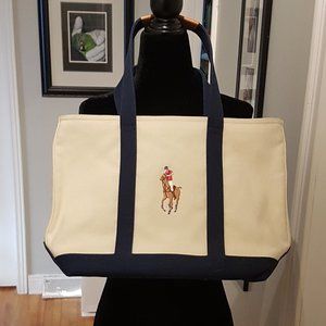RALPH LAUREN POLO TOTE BAG